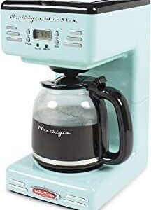 Nostalgia Retro 12-Cup Programmable Coffee Maker With LED Display