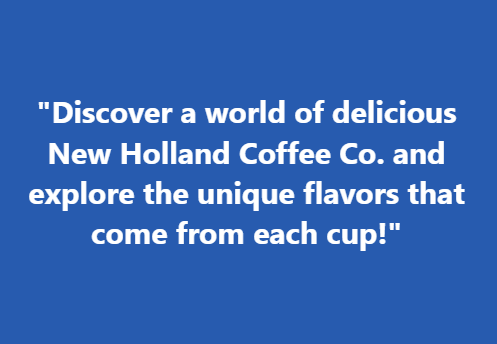 New Holland Coffee Co.