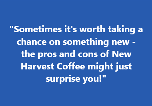 New Harvest Coffee