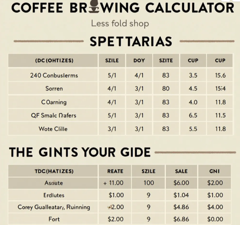 Use a Coffee Brewing Calculator to Get the Perfect Cup