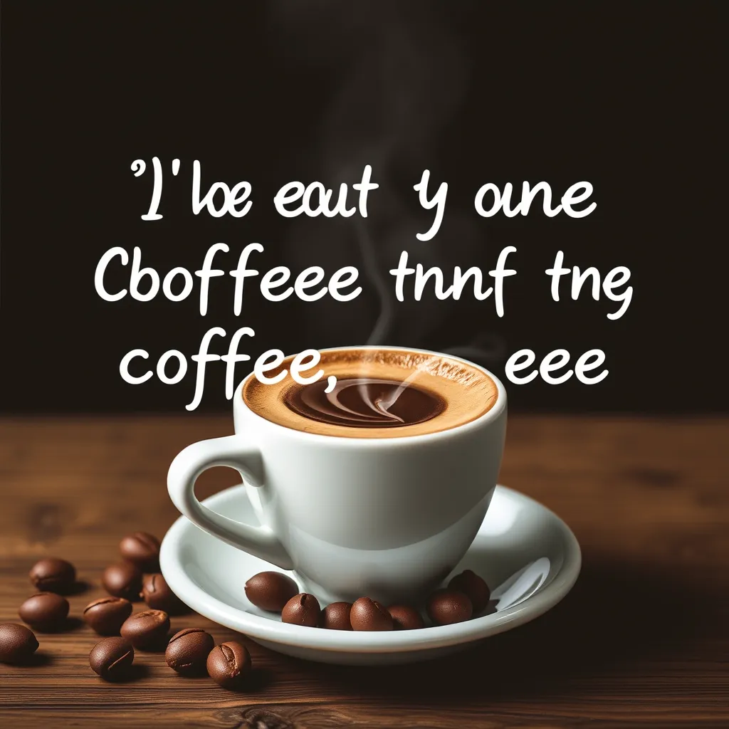 Coffee Quotes Generator Tool