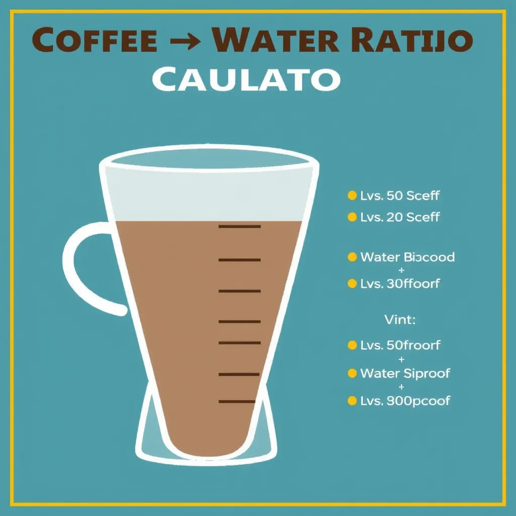 Coffee-to-Water Ratio Calculator