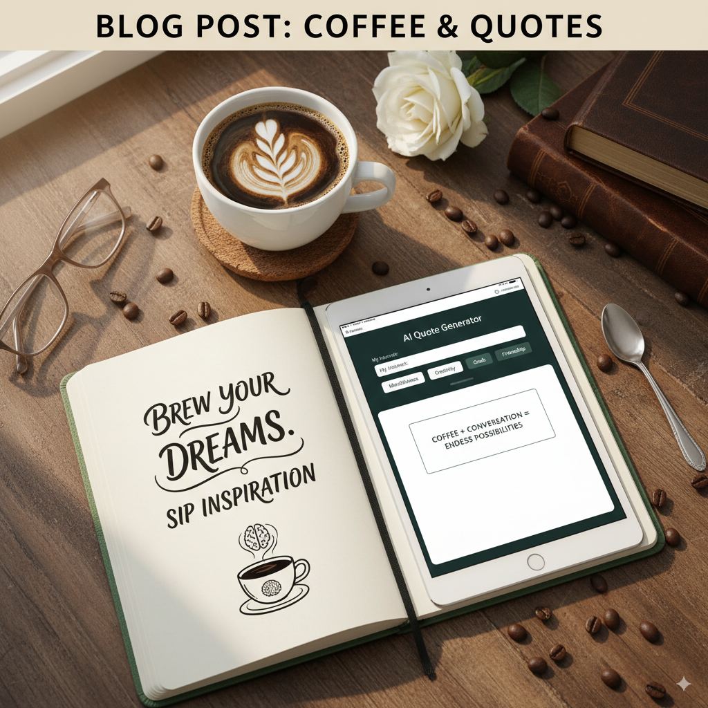 Coffee Quotes Love Generator