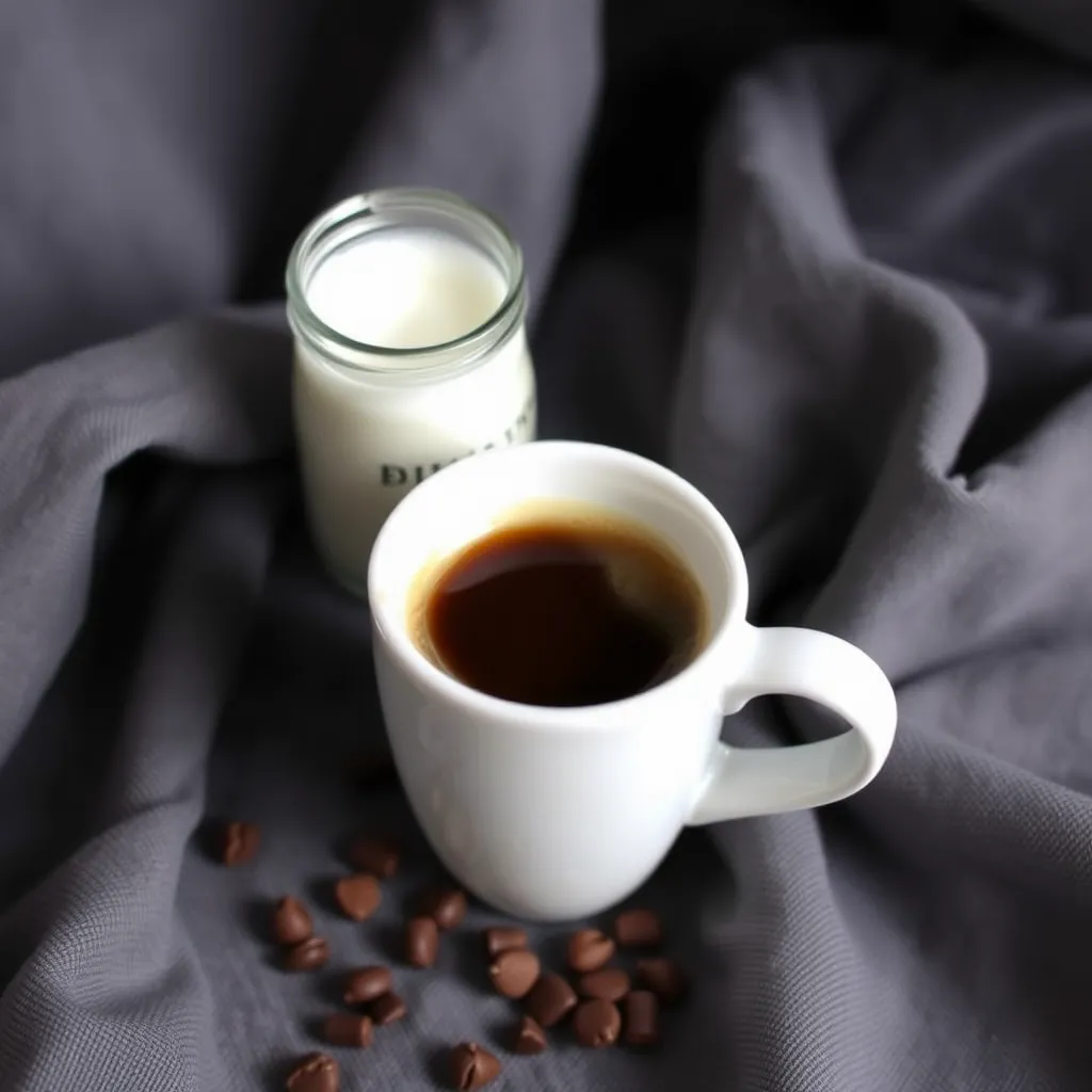 Small Strong Coffee with Milk