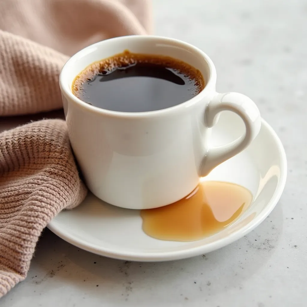 How to remove coffee stains from clothes